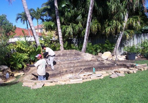 Waterfall Installation in Miami